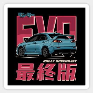 Lancer Evolution X Sticker